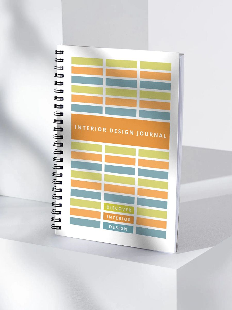 Spiral Interior Design Notebook Journal product image (4)