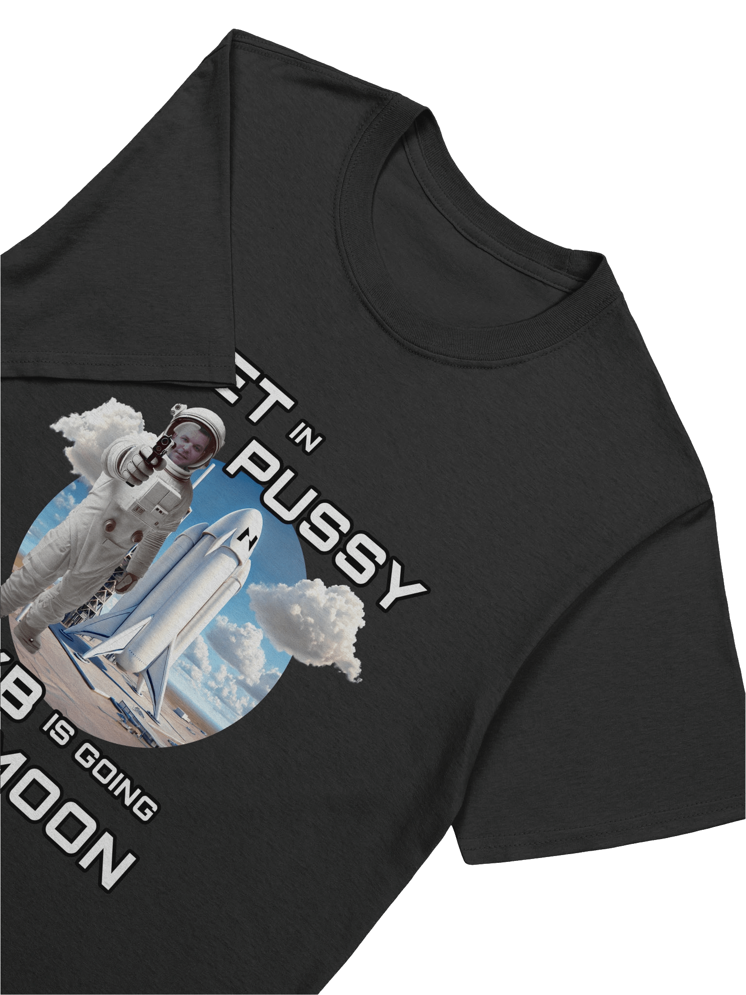 CKB is Going to the Moon T-Shirt Black product image (2)