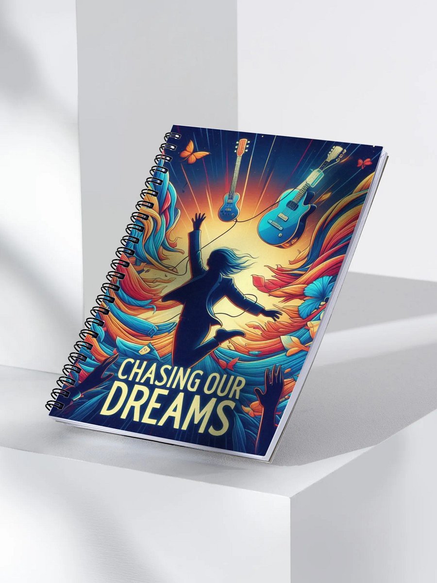 Chasing Our Dreams Band Spiral Notebook product image (3)