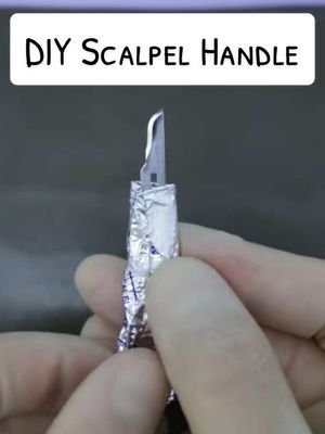 DIY Scalpel Handle Hack 🔪😷 #onthisday #1min #funfacts #learnontiktok #suture #suturing #stitches #surgery #stem #stemtok #surgeonsoftiktok #surgeontok #vet #veterinary #medicine #medicaltiktok #vetsoftiktok #veterinariansoftiktok #vetstudent #vetschool #doctor #doctorsoftiktok #medicalstudent #medicalschool #nurse #nursingstudent #nursingschool #vettechlife #vettechtok #vettechsoftiktok #vettech #lifehack #hack #greysanatomy