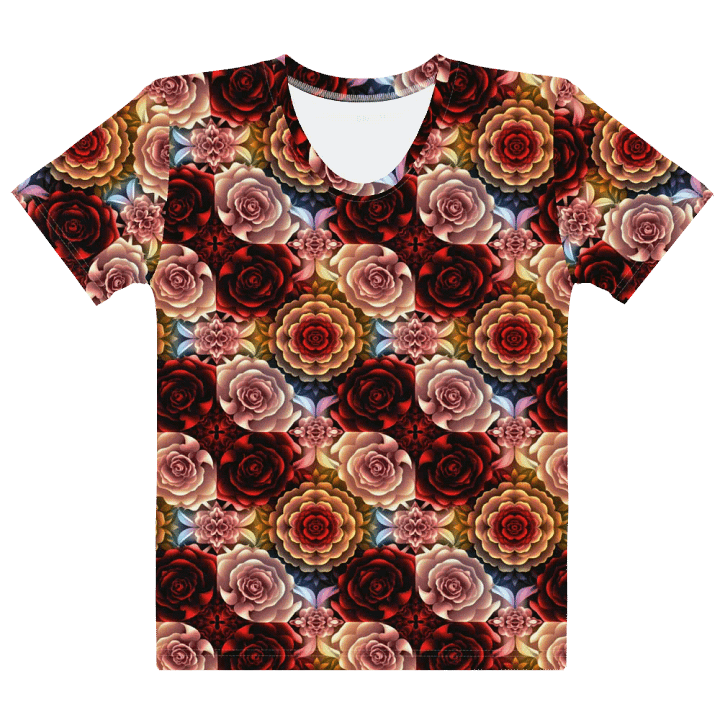 Rose Garden Dream Women's Crew Neck Tee product image (1)