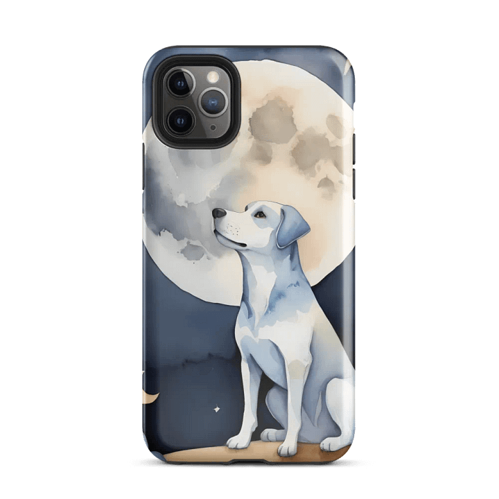 Moonlit Dog iPhone Case product image (34)