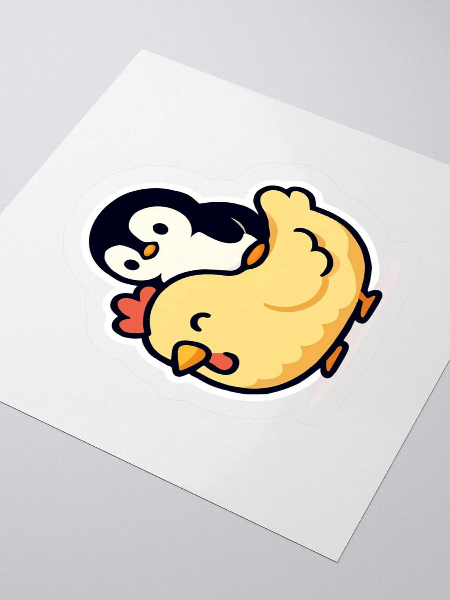 Penguin and Chicken Adventure Kiss Cut Stickers product image (7)