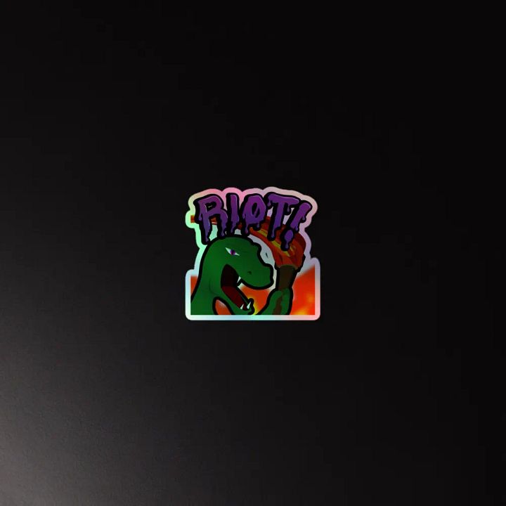 Vella Riot Holo Sticker product image (4)
