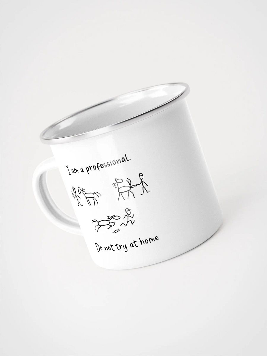 "Veterinary cartoon design" enamel Mug product image (5)