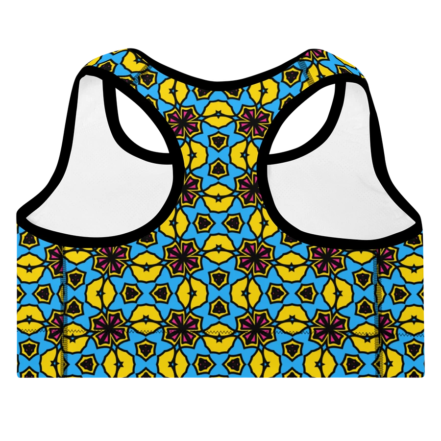 Pan Abstract (1) - Padded Sports Bra product image (4)