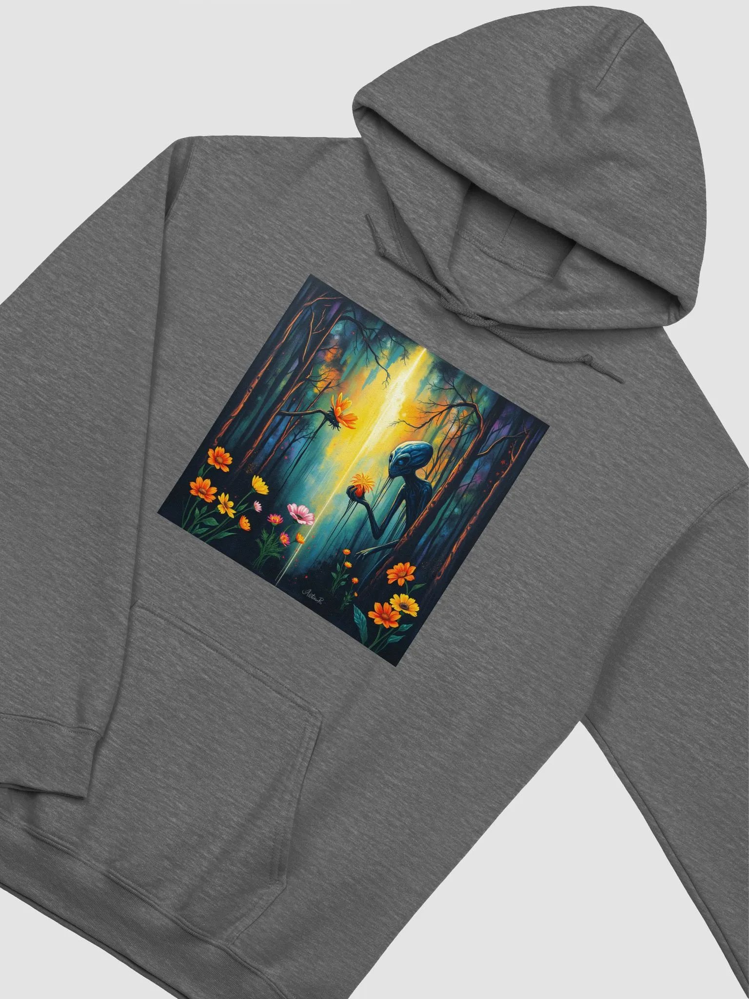 Ethereal Forest Path Hoodie product image (2)