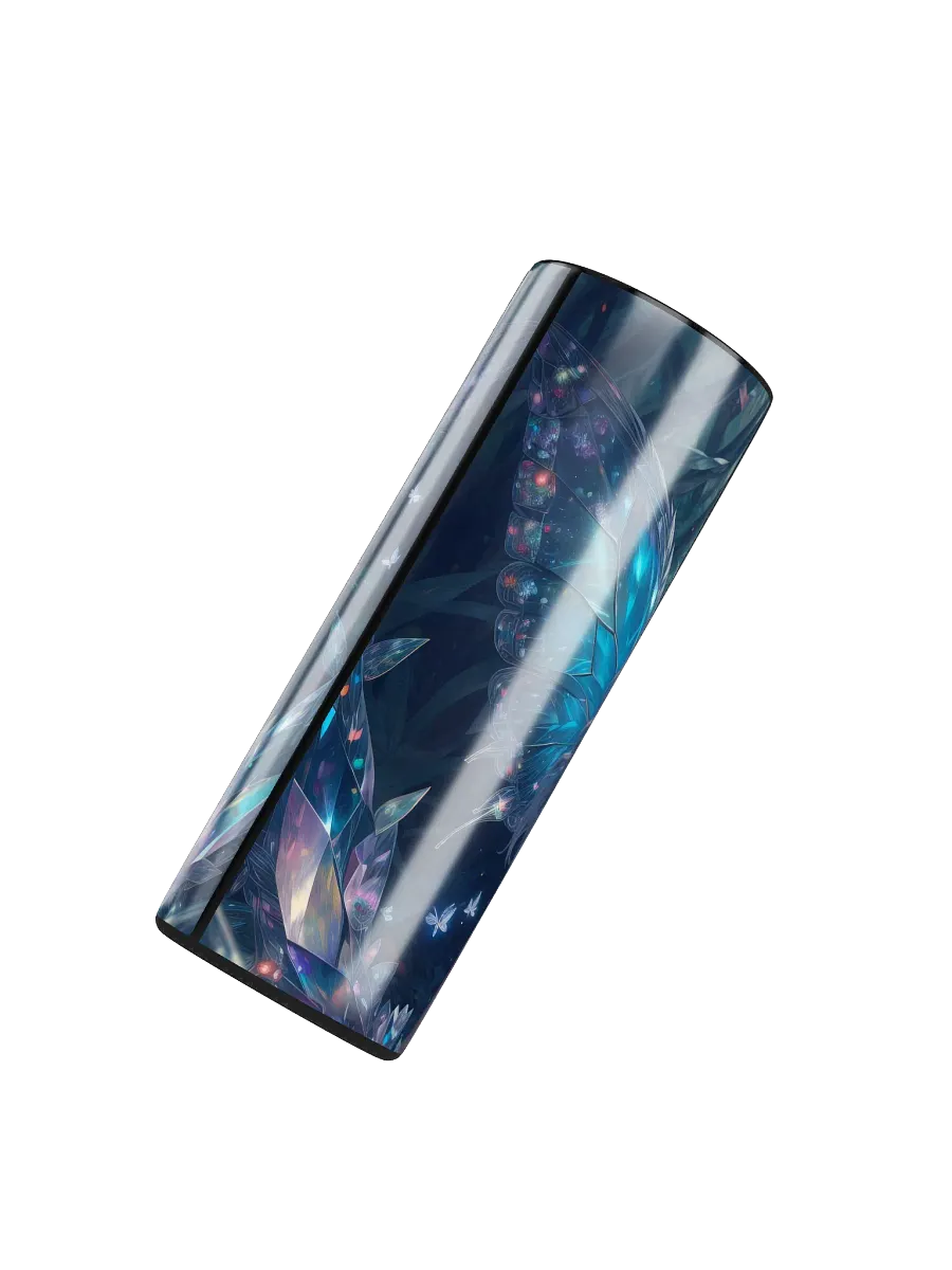 Crystal Night Fairy 20 oz Skinny Stainless Steel Tumbler - v2 product image (5)