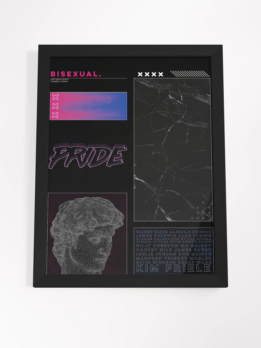 Bisexual Pride Framed Poster product image (23)