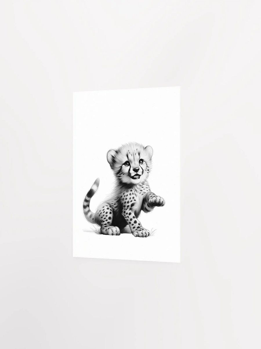 Cheetah Safari Nursery Print No 3 product image (3)