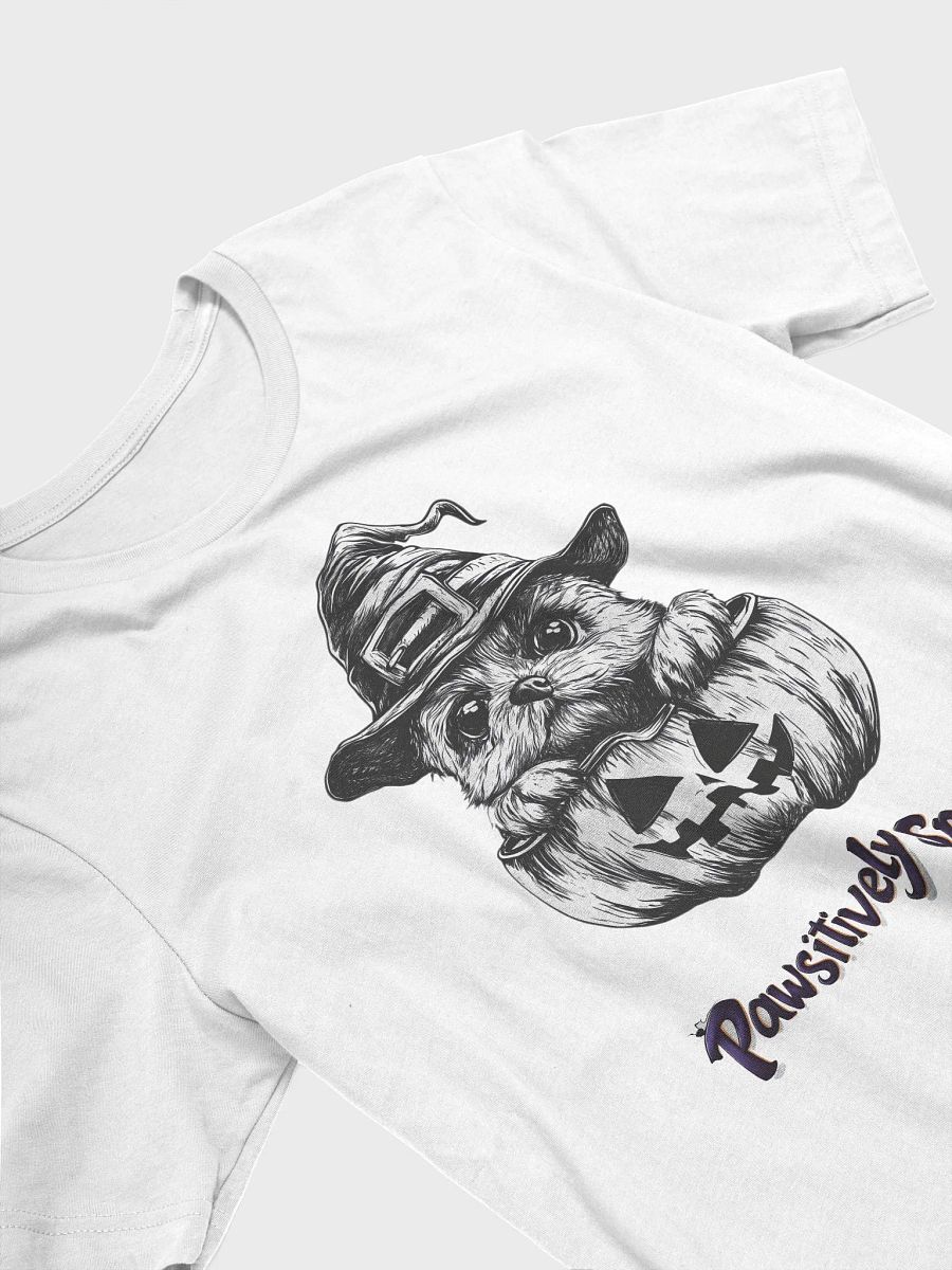 Pawsitively Spooky Halloween Dog T-Shirt product image (3)