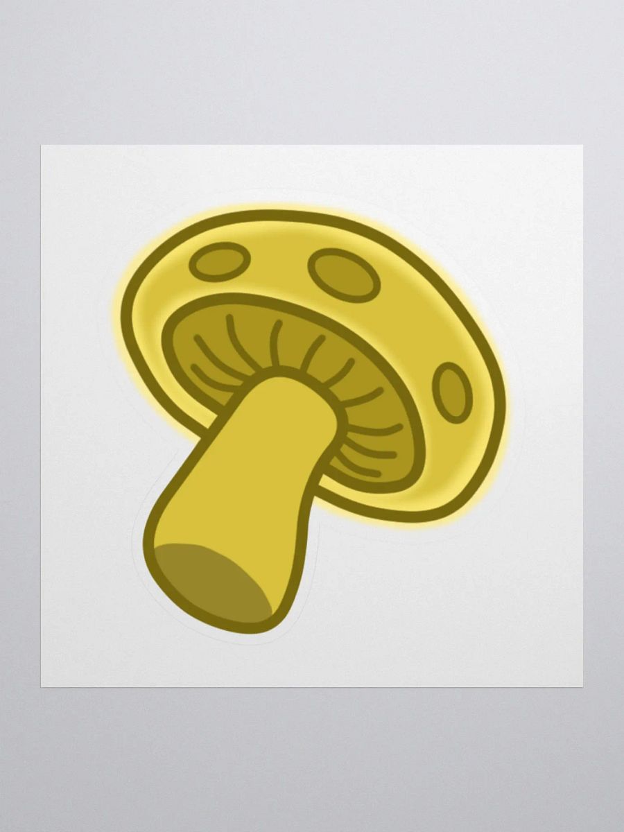 ManaMushroomYellow Sticker product image (1)