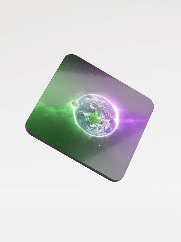 Green&Purple Space Coaster product image (1)