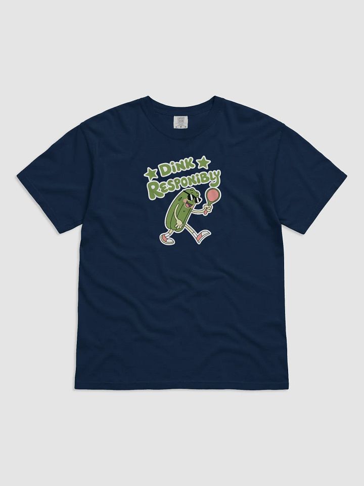 Playful Dink Responsibly Pickleball Unisex Garment-Dyed T-shirt product image (1)