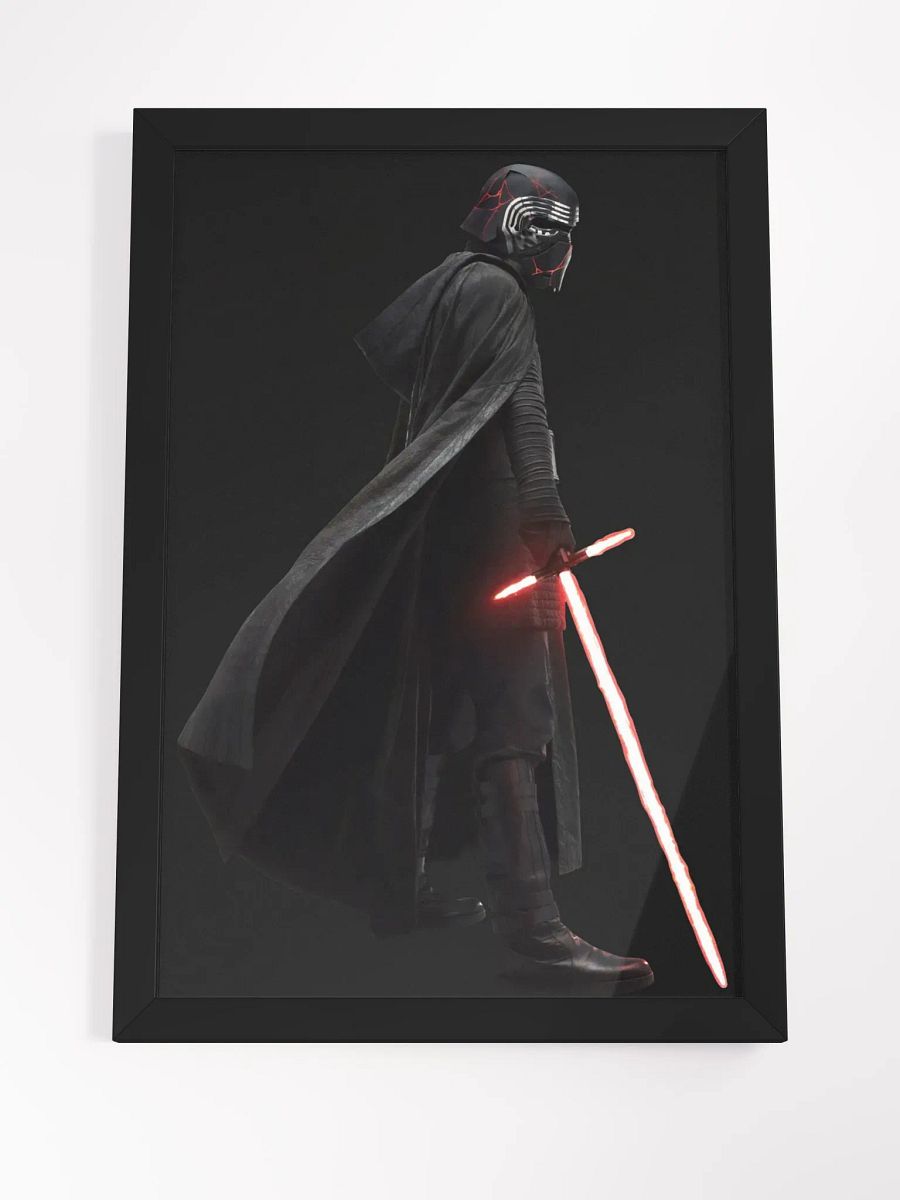 Framed Kylo Ren Lightsaber Art Print product image (4)