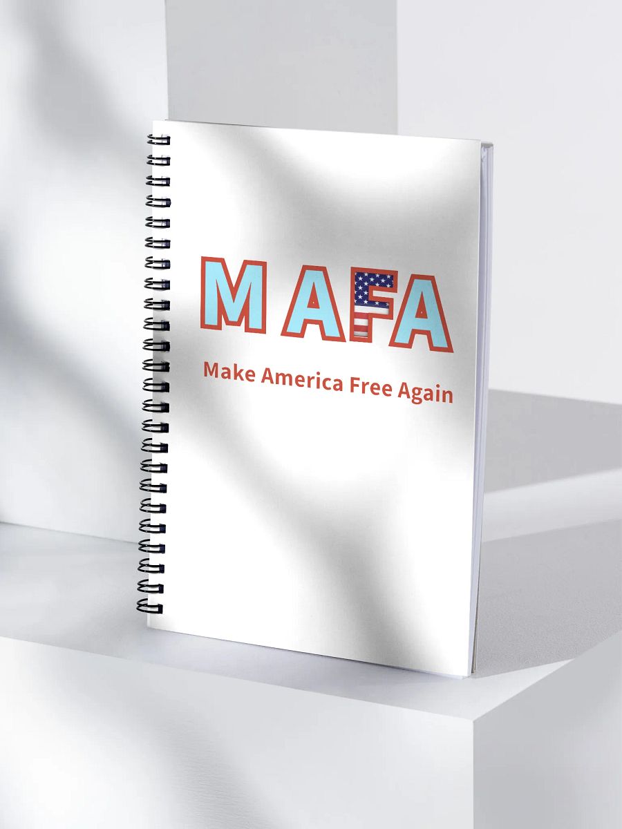 Make America Free Again Spiral Notebook product image (4)