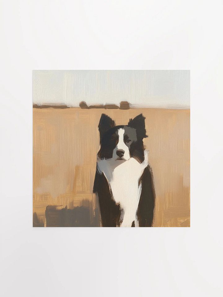 Modern Farmhouse: Border Collie I Art Print product image (1)