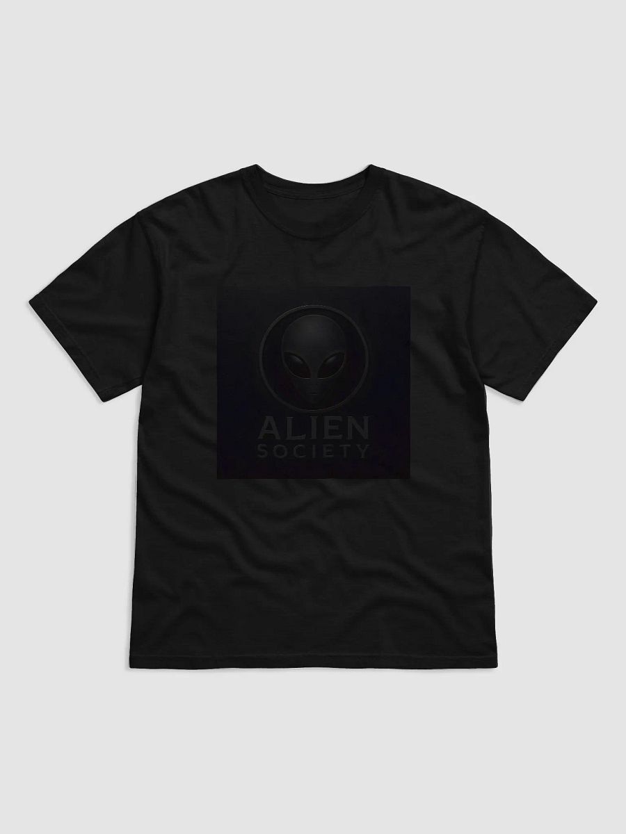 Alien Society black Logo Heavyweight T-Shirt product image (1)
