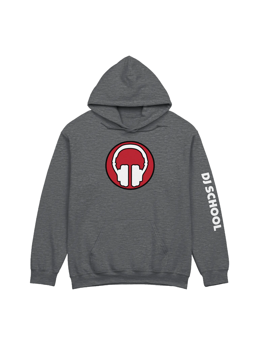 Front | Back | Arm Print Headphones Gildan® Classic Hoodie product image (1)