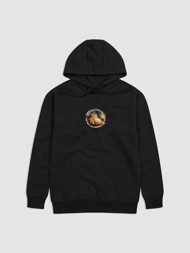 Cozy Cat - YouTube Fireplace: The Best an Evening Can Get | Hoodie product image (1)