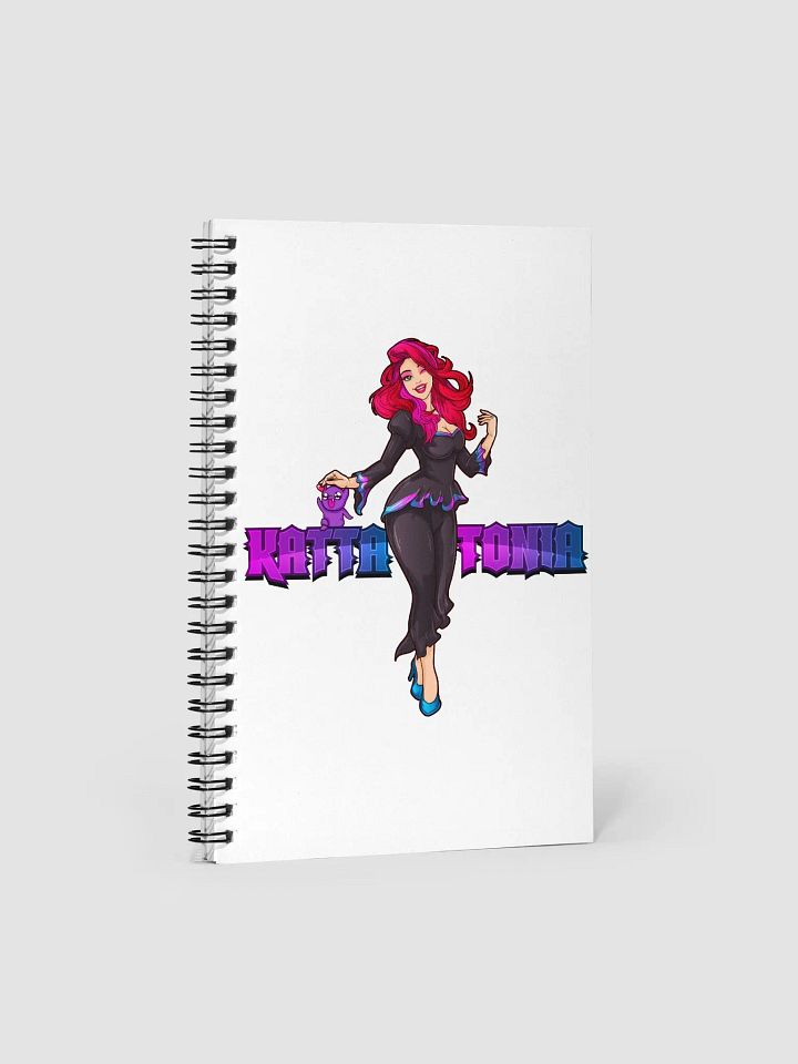 Kattatonia and Jeffrey Spiral Notebook product image (1)
