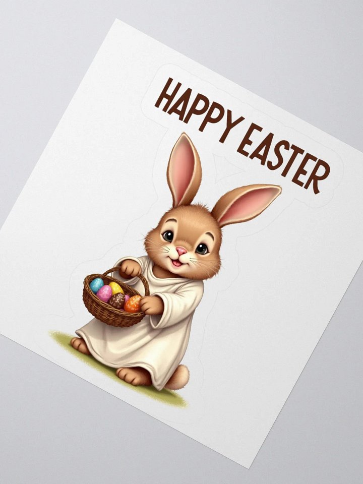 Easter Bunny Kiss Cut Stickers product image (5)