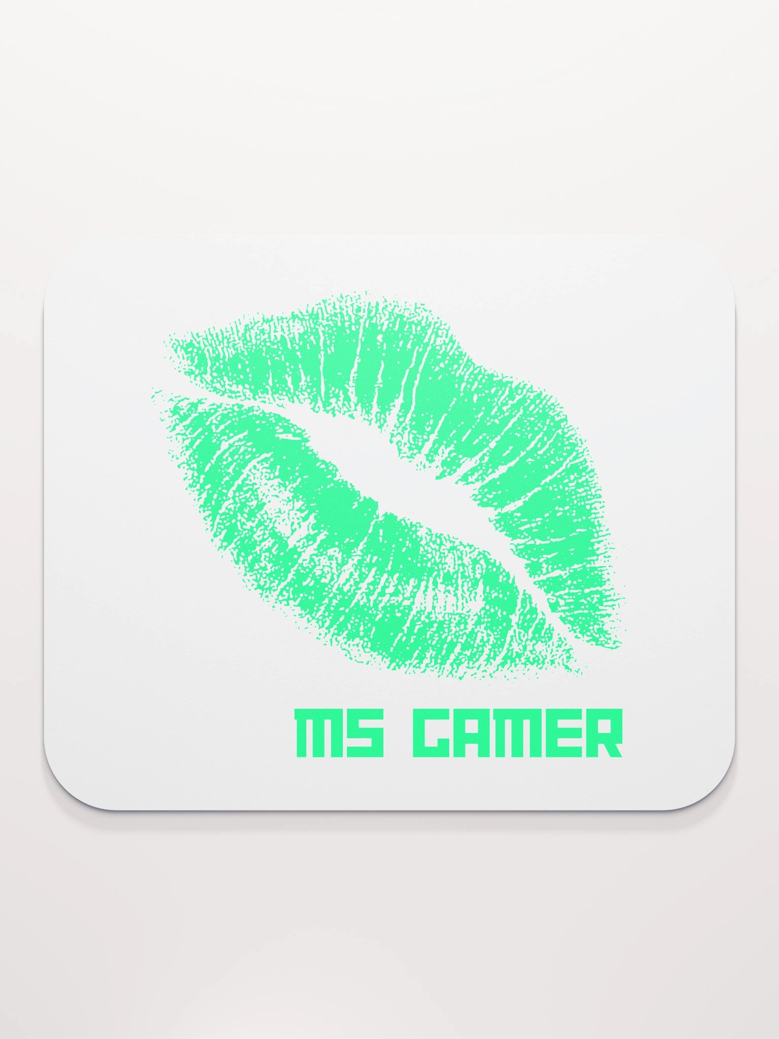 Ms Gamer Mwah Mouse Pad - White product image (2)