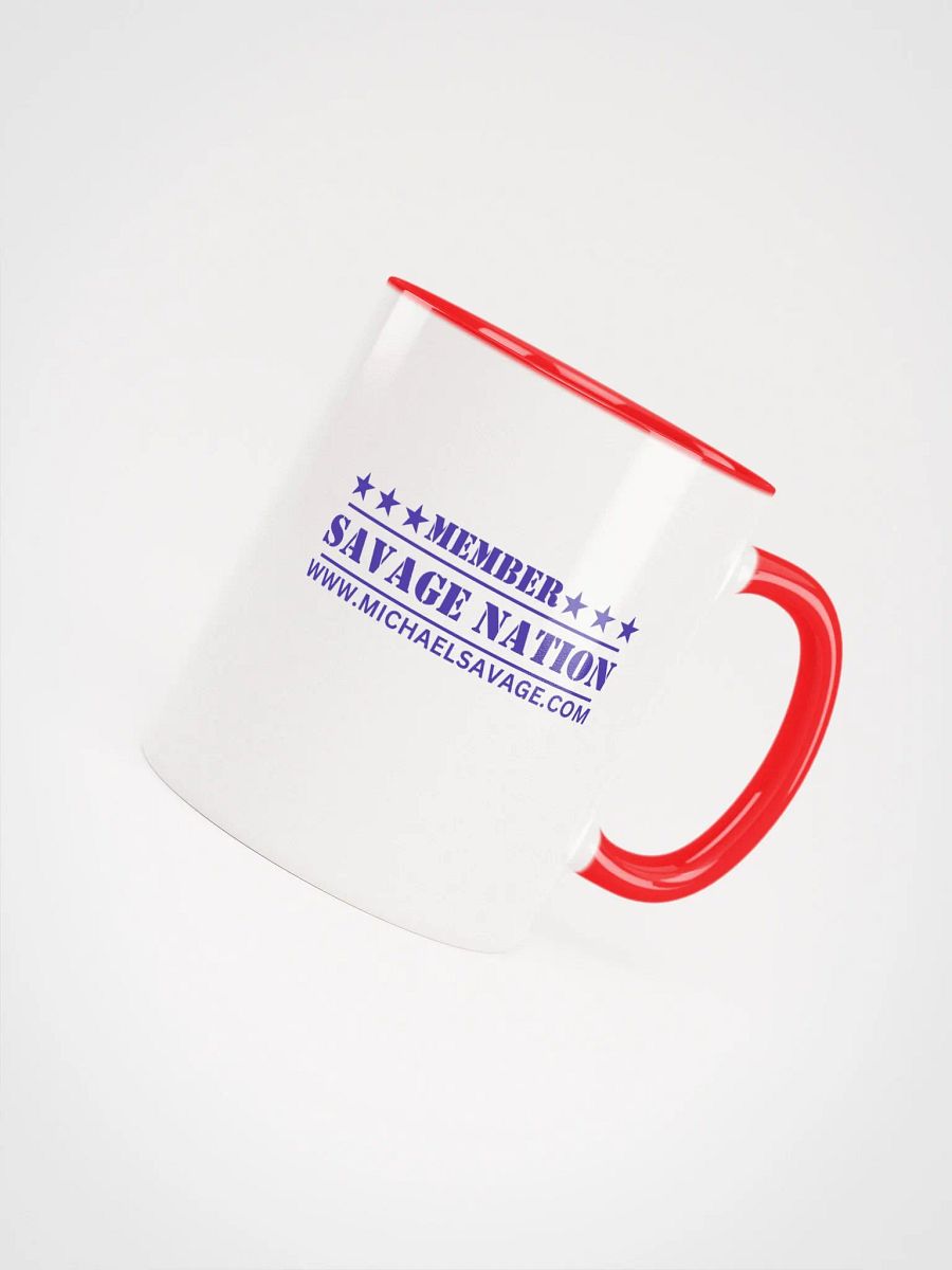 Liberalism Is A Mental Disorder Mug (Red, White, & Blue) product image (4)