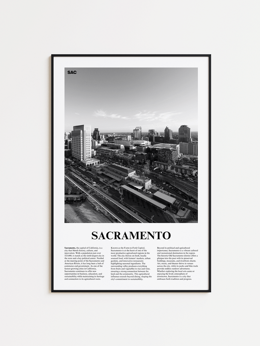 Sacramento 02 Newspaper Poster product image (1)