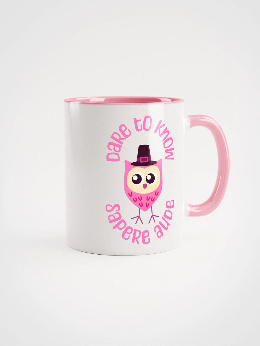 Sapere Aude Pink Mug product image (3)