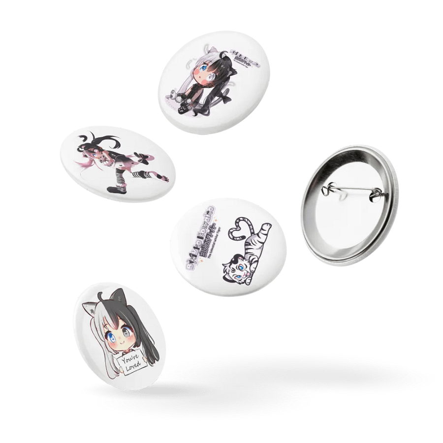 Pin Button - Limited Edition Collection #1 (White) product image (9)