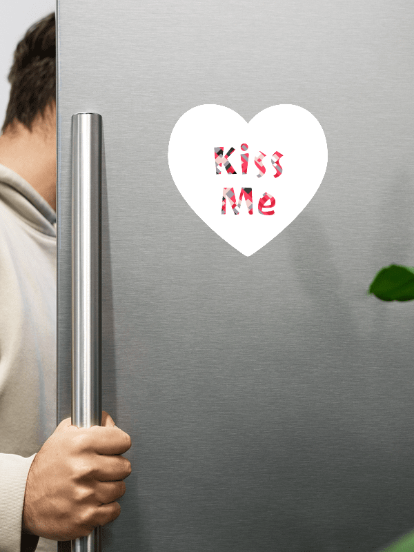 Kiss Me Text On White product image (1)
