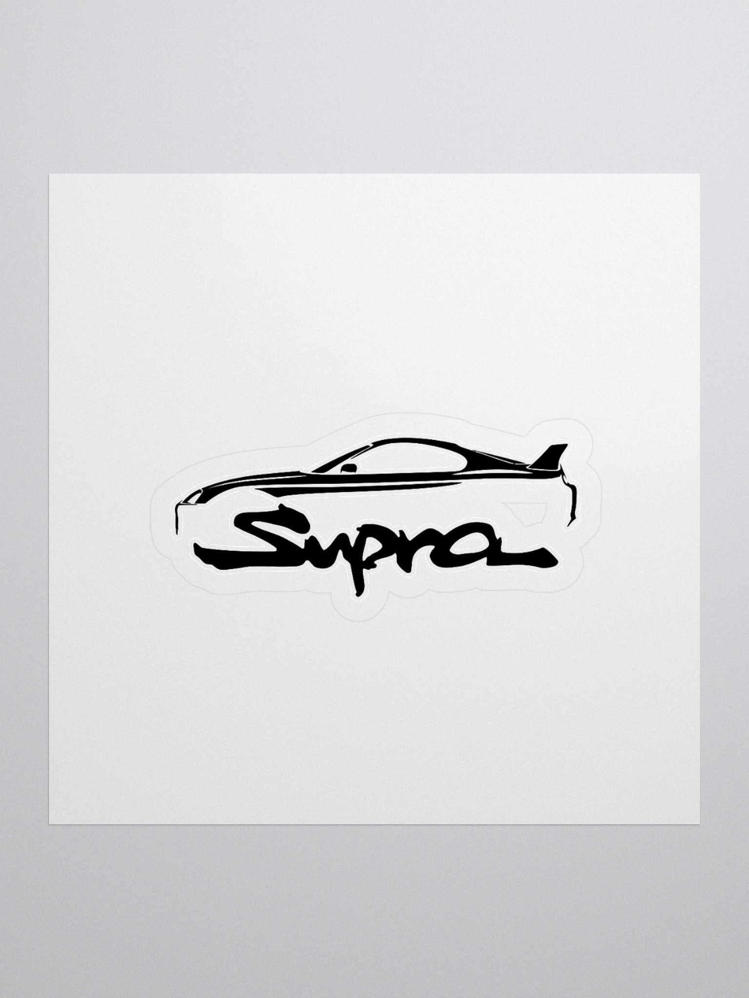 Supra Silhouette Kiss Cut Stickers product image (1)