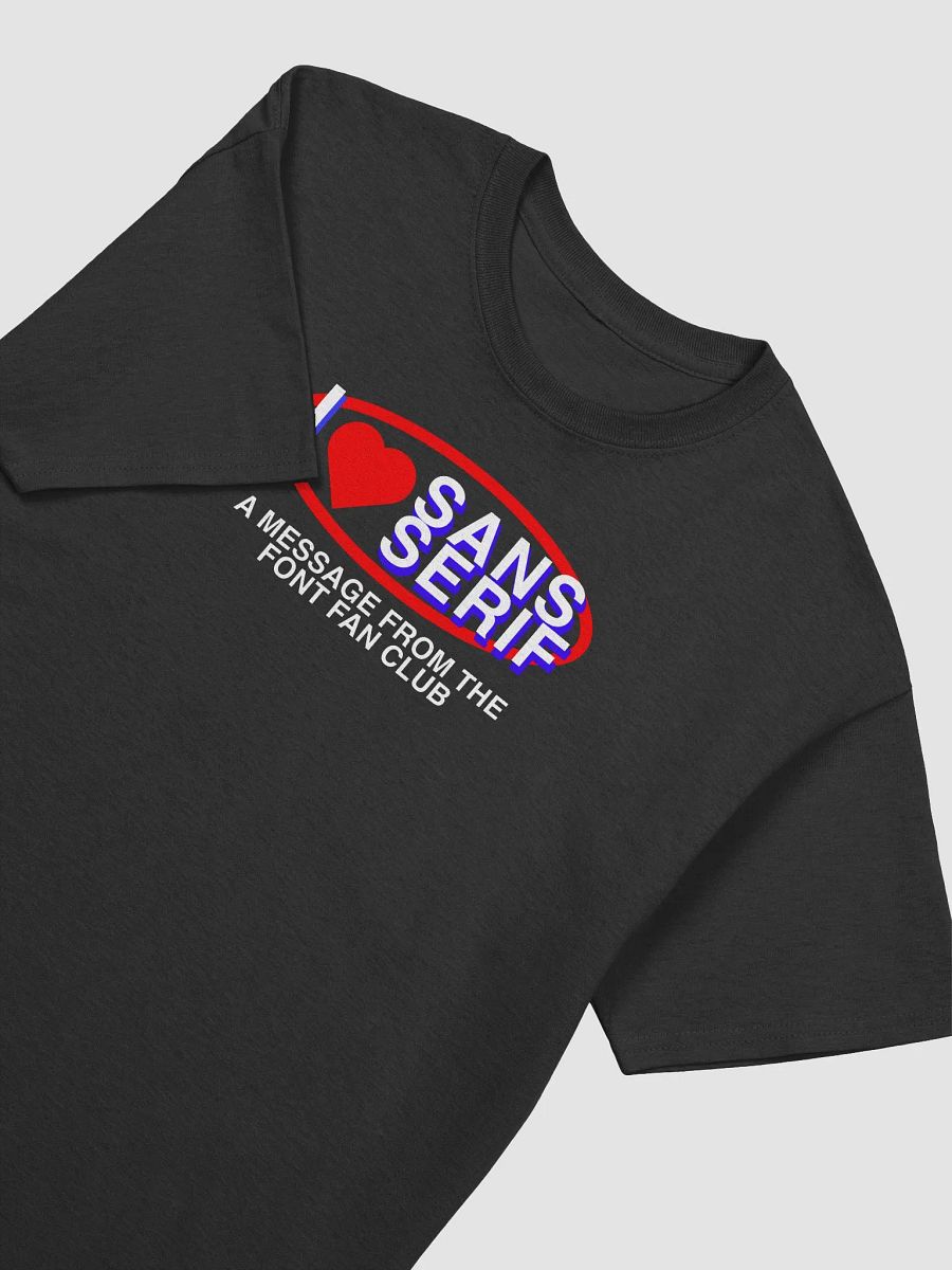SANS SERIF FAN TEE product image (3)
