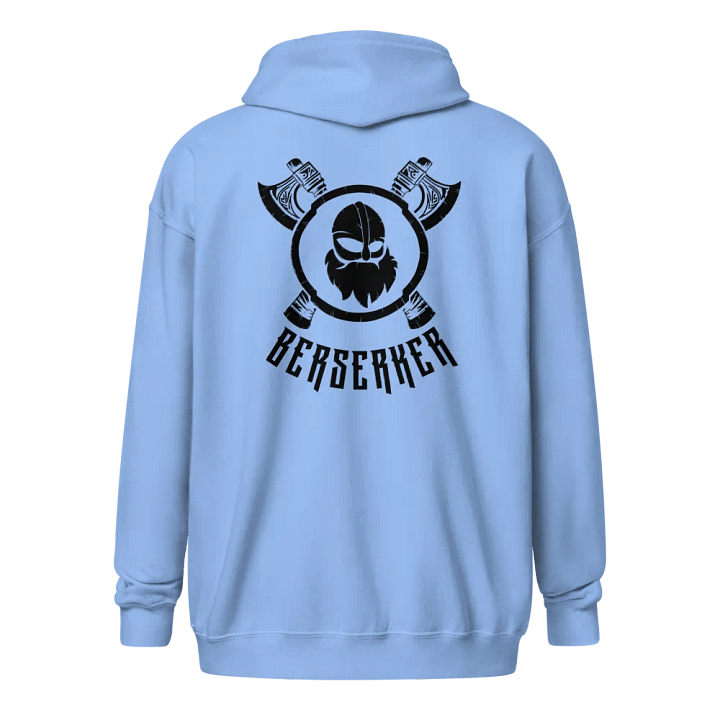 REXNOR Berserker Zip Hoodie (Black Logo) product image (1)