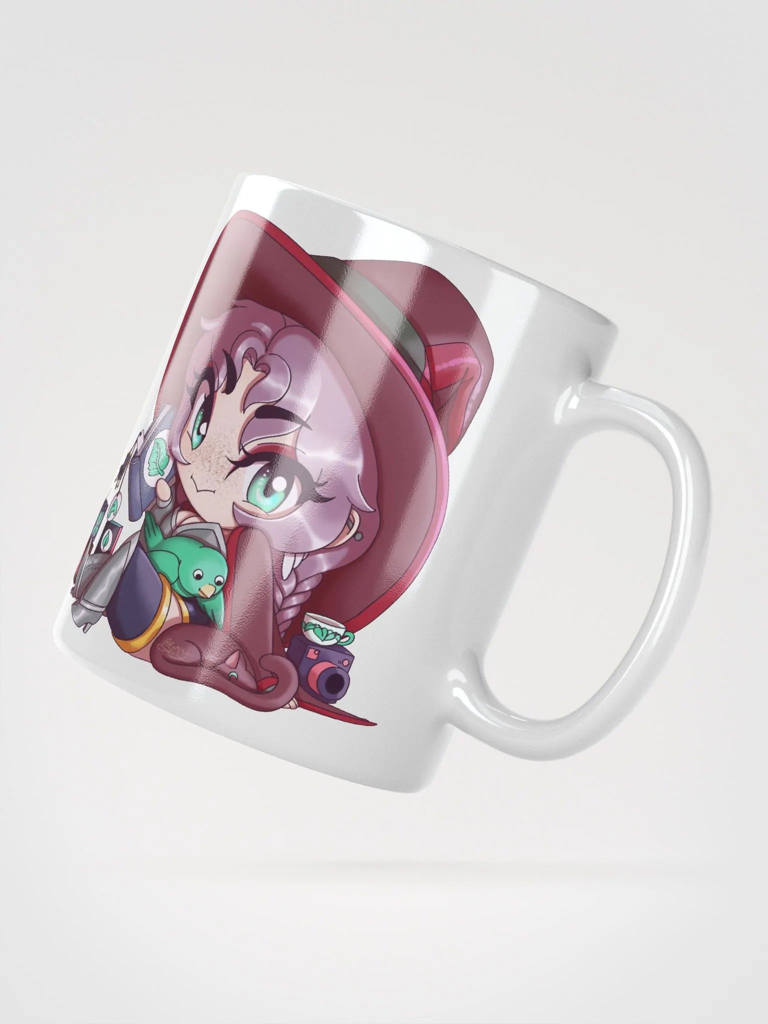 Saemi Chilling - White Mug product image (3)