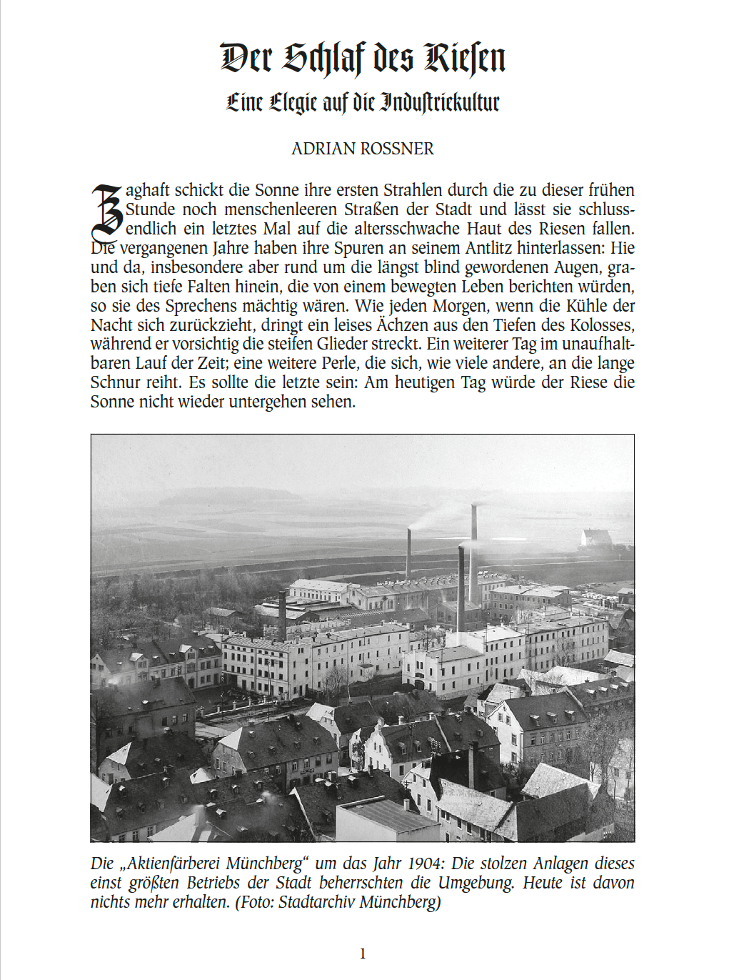 Der Schlaf des Riesen. Elegie auf die Industriekultur product image (1)