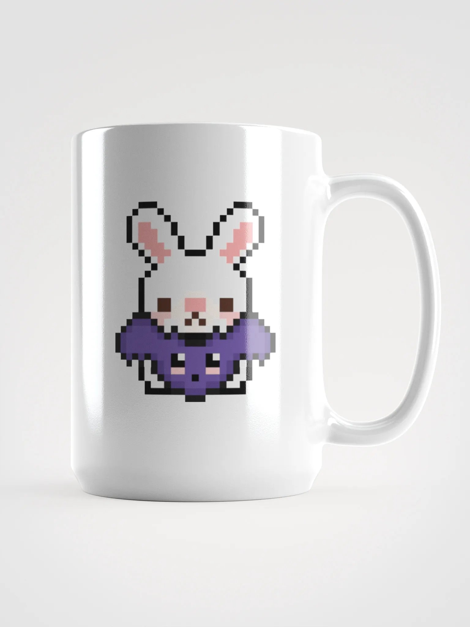 Bunny Bat Glossy White Mug product image (1)
