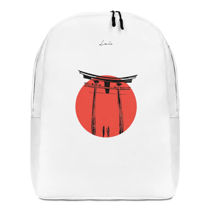 Backpack - Japan Torii Gate Couple Sunset White product image (1)