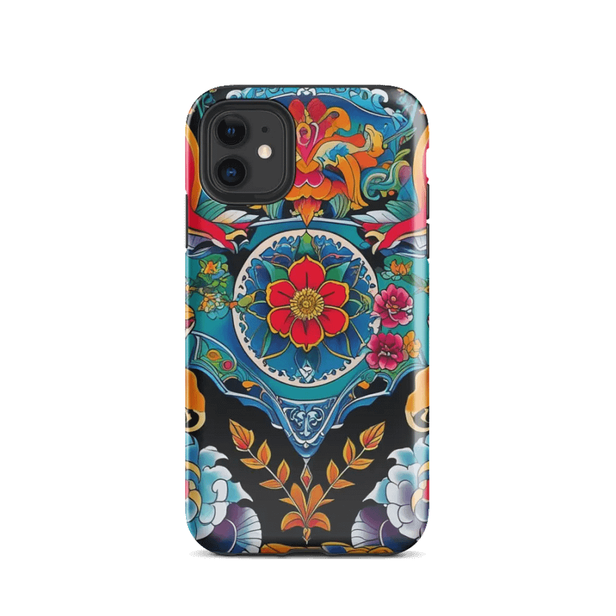 Symmetrical Floral iPhone® Tough Case product image (24)