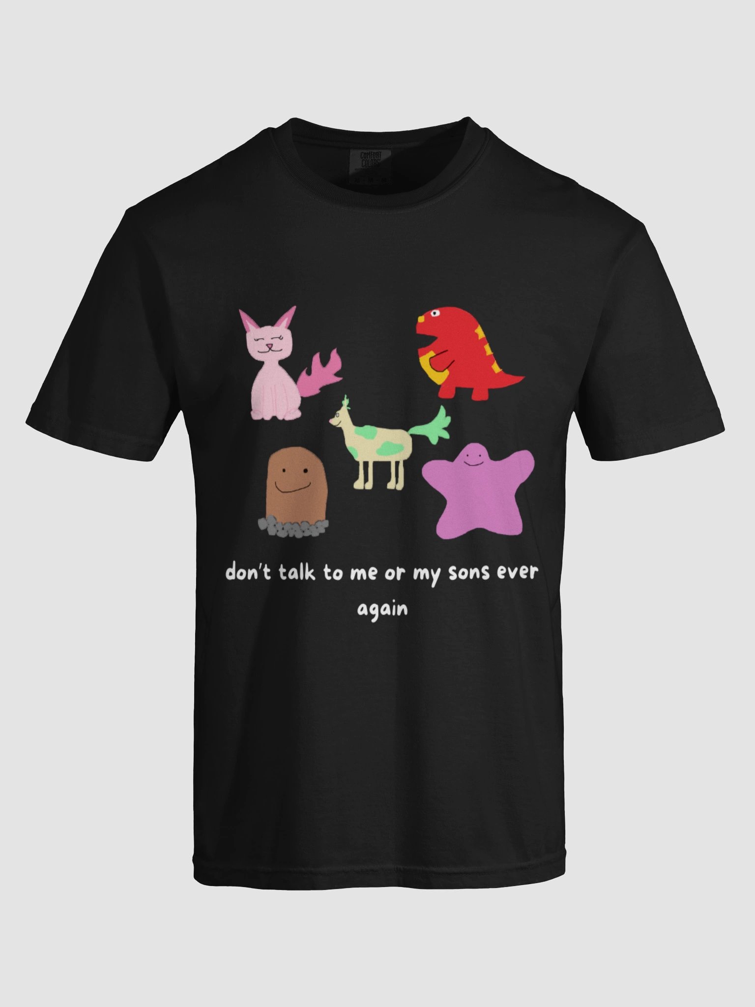 me or my sons T-shirt (white font) product image (86)