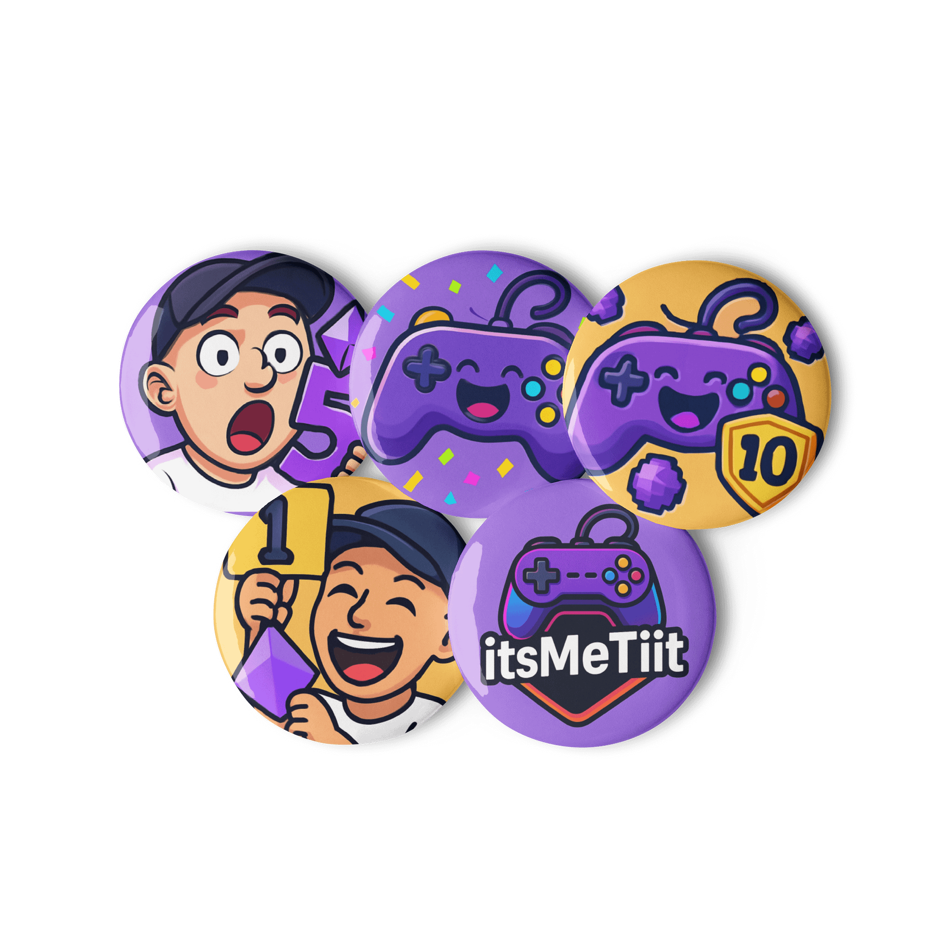 Gamer's Delight Pin Button Set product image (2)