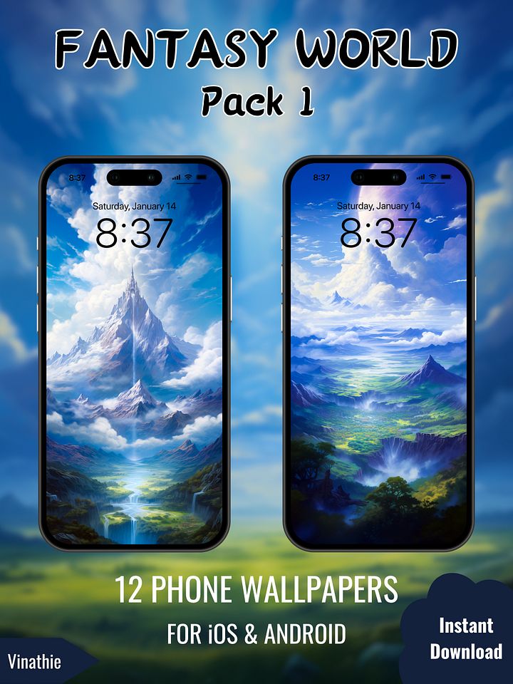 Fantasy World | Pack 1 | Phone Wallpaper product image (2)