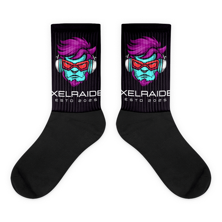 Black Foot Sublimated Socks product image (1)