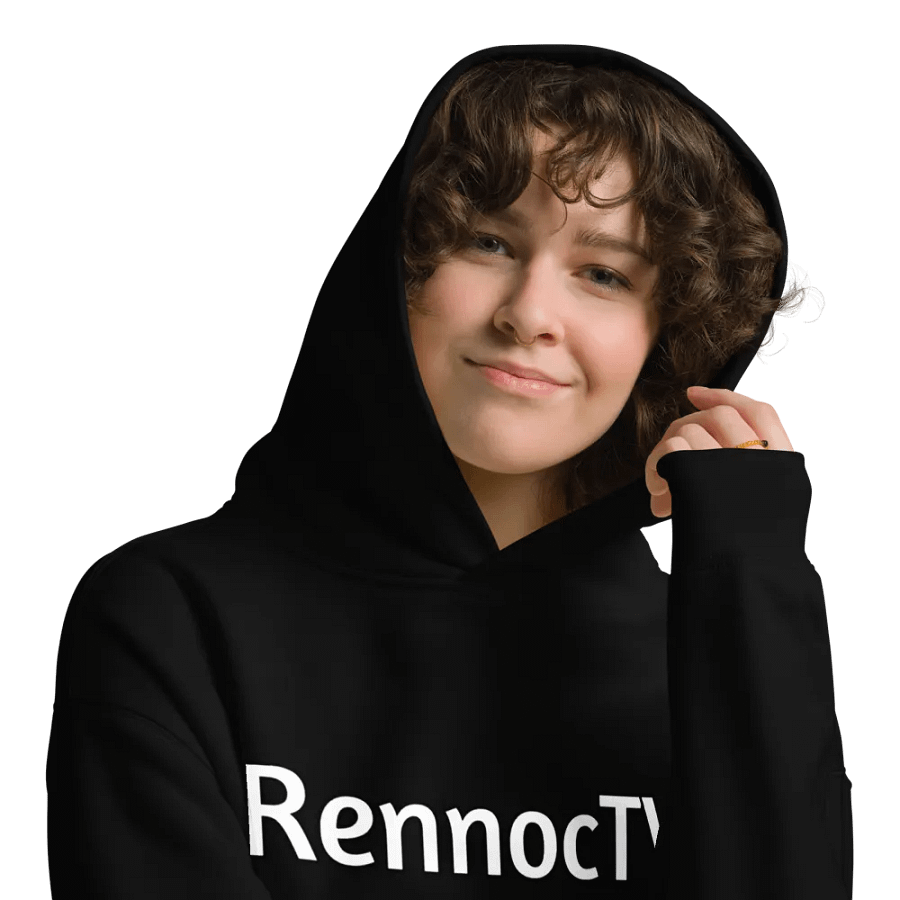 RennocTV Black Hoodie product image (9)