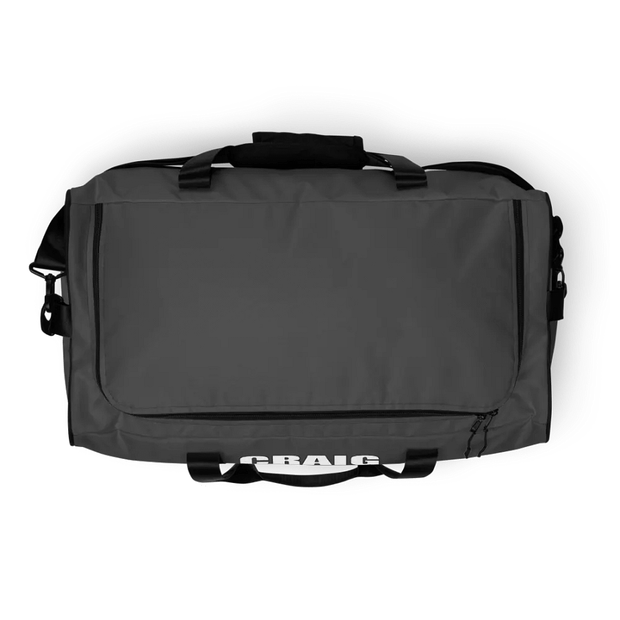 Craig Monson Barbell Signature Collection Gray Gym Bag product image (8)