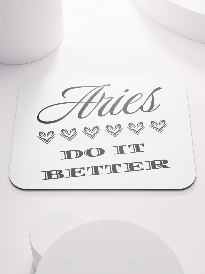 Aries Do It Better Mouse Pad product image (1)