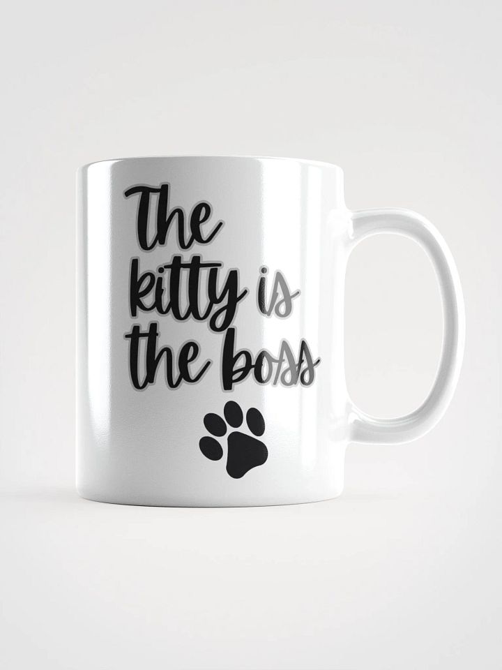 The kitty is the boss (mug) product image (2)