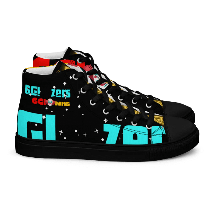 DA6iXXWRLD X 6IXX 1'S DARK SIDERS HIGH TOPS 6GLAZERS & 6CLOWNS product image (2)