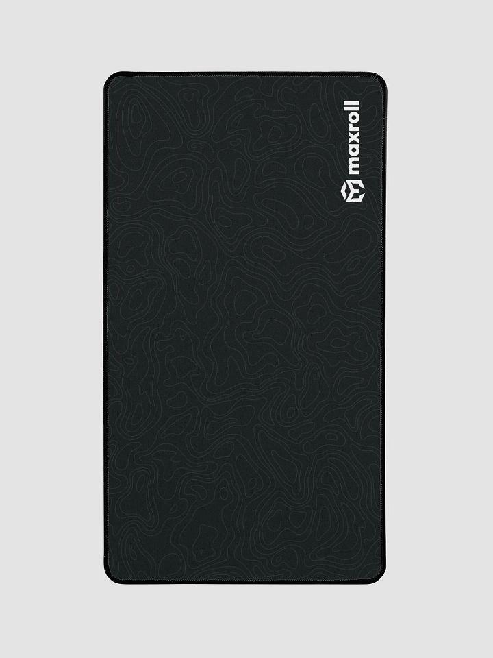 Maxroll Gaming Mat (White Logo, 12